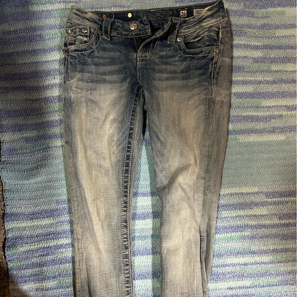 Stylish Faded Jeans